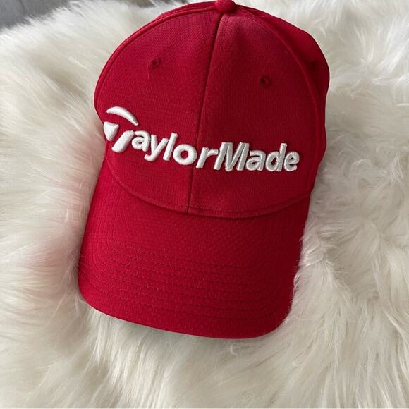 Men's TaylorMade Red Golf Hat - Picture 3 of 9